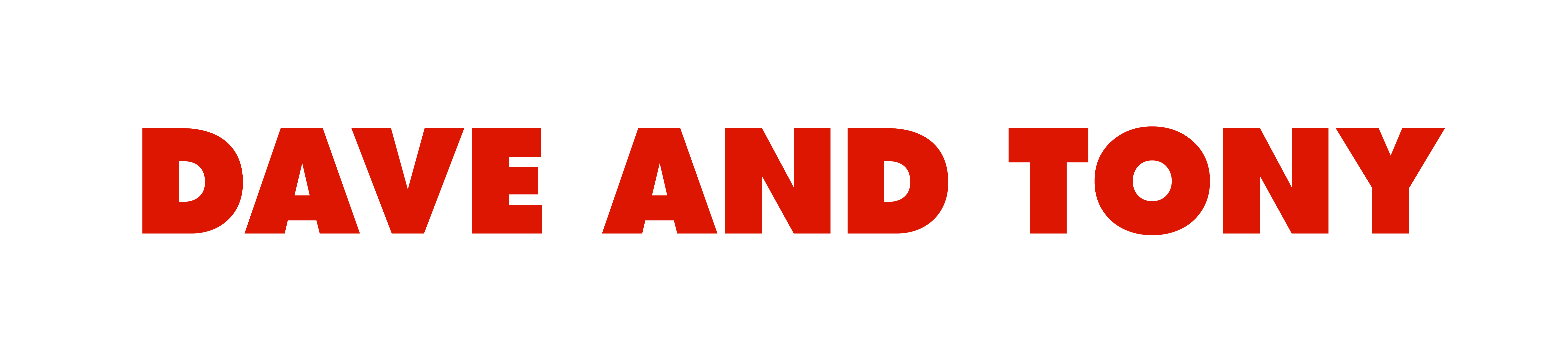DAVE AND TONY Logo